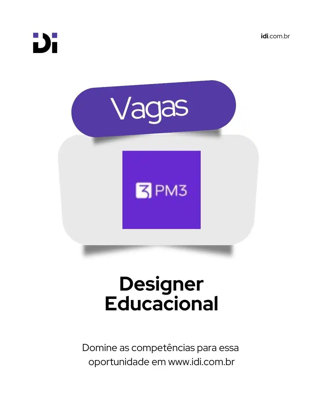 Desenho Instrucional  post