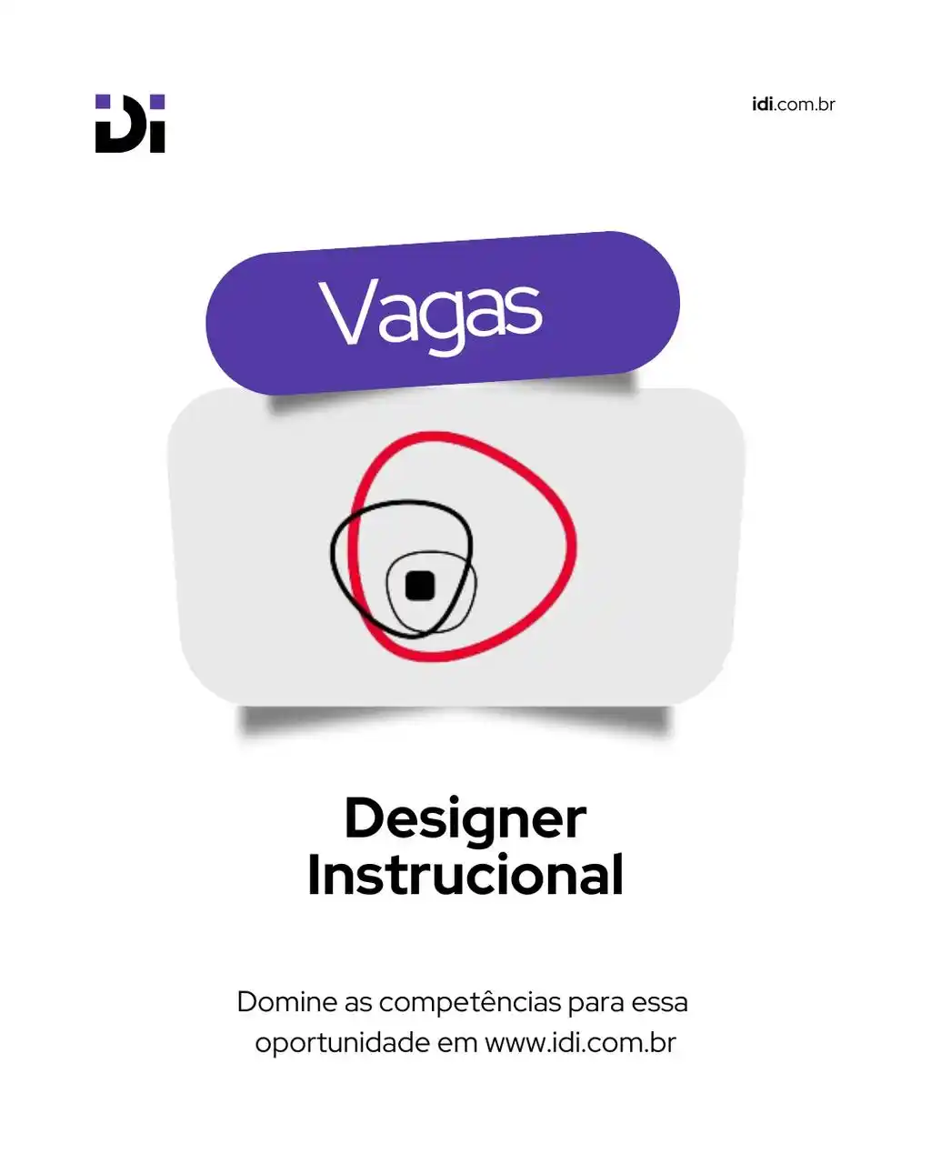 Desenho Instrucional  post