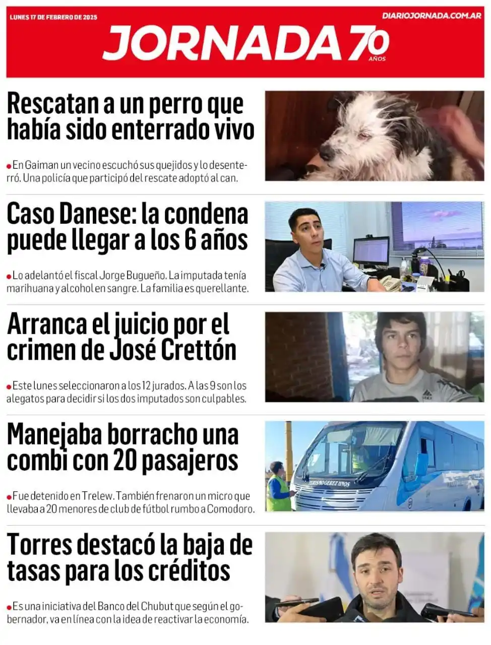 Diario Jornada post