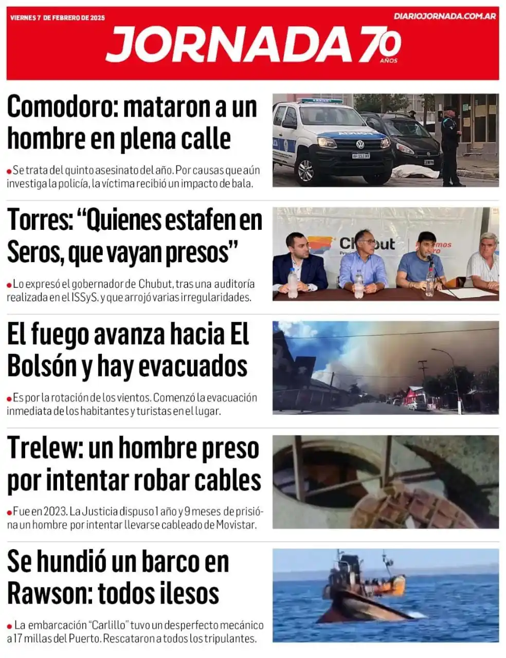 Diario Jornada post