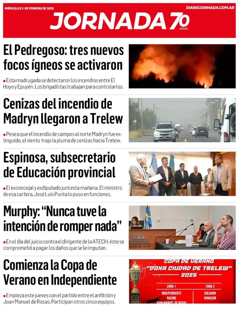 Diario Jornada post