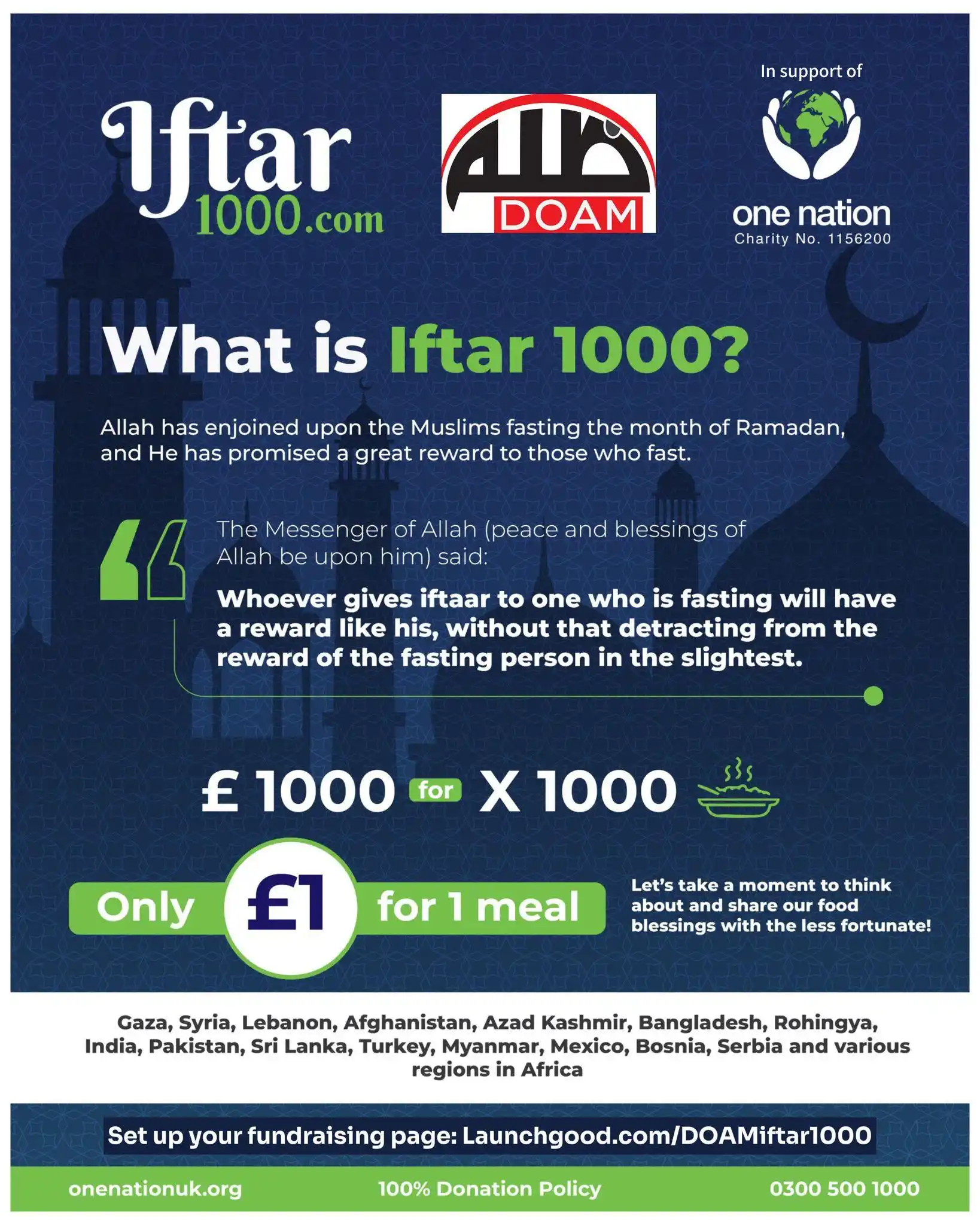 Documenting Oppression Against Muslims (DOAM) post