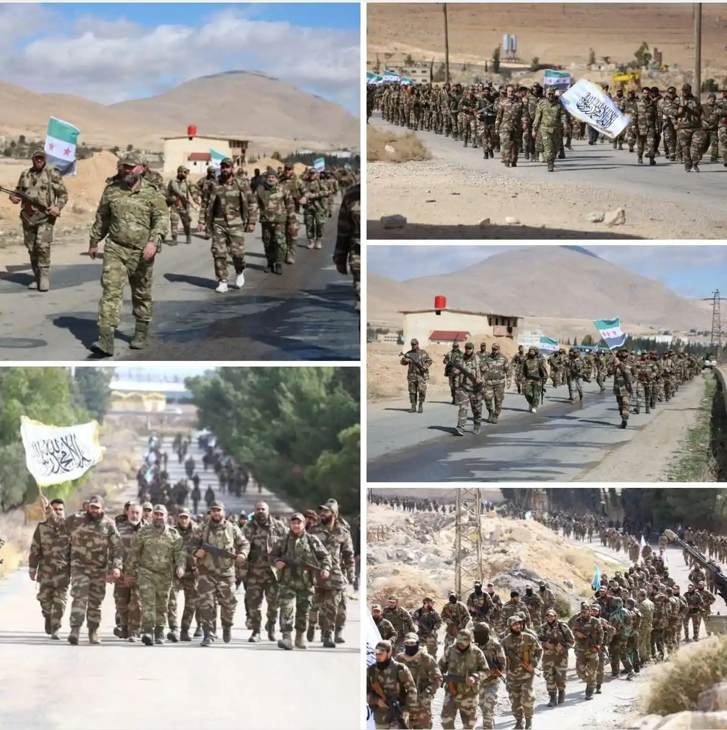 Image from دوما الحرّة: نفَّذت إحدى الوحدات العسكرية من دمشق وريفها التابعة لوزارة الدفاع، مسي...