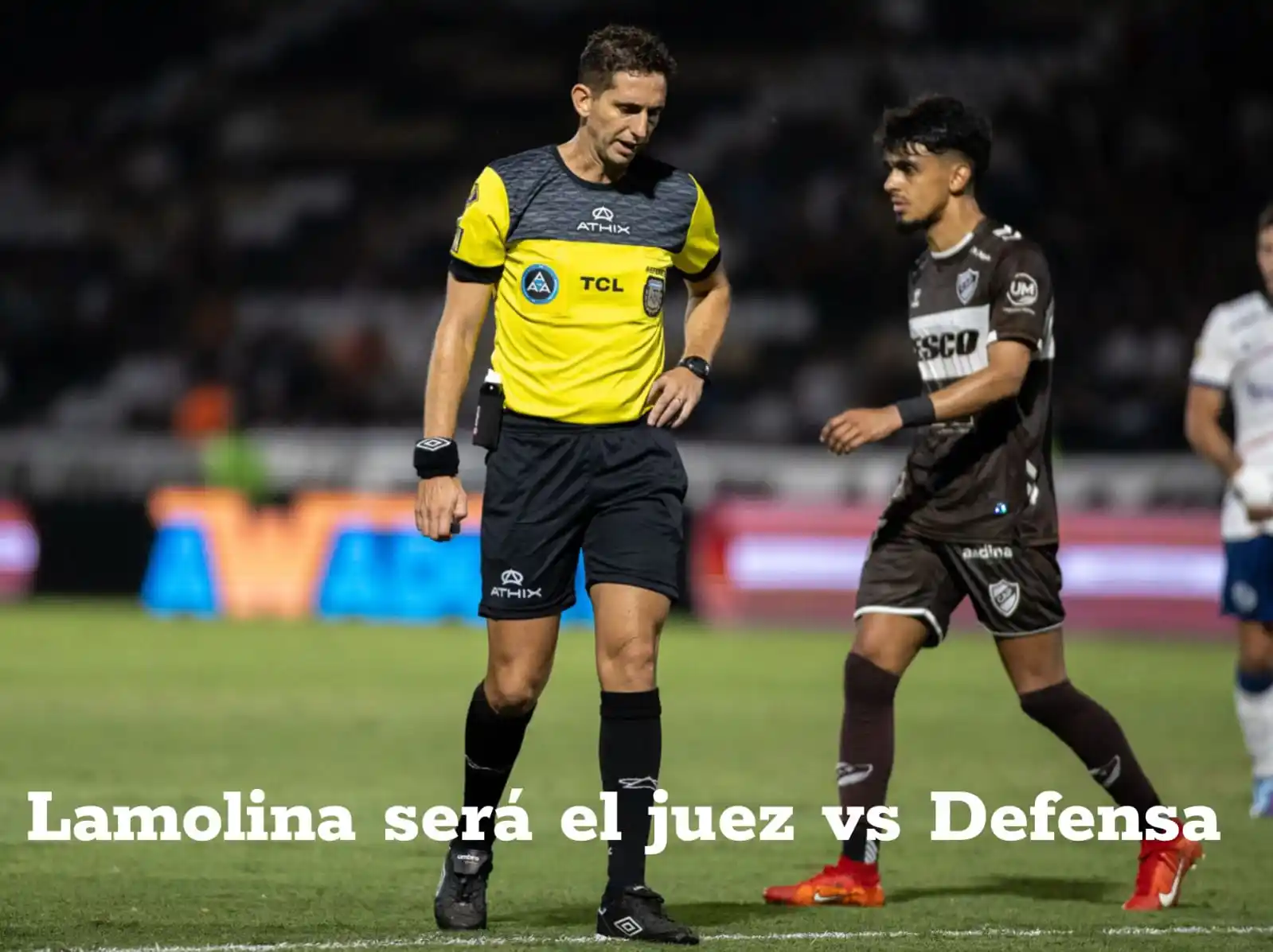 Image from DOSIS CALAMAR 1905: ⚖️ Autoridades confirmadas 🆚 Defensa y Justicia 👨🏻⚖️ Árbitro: Ni...