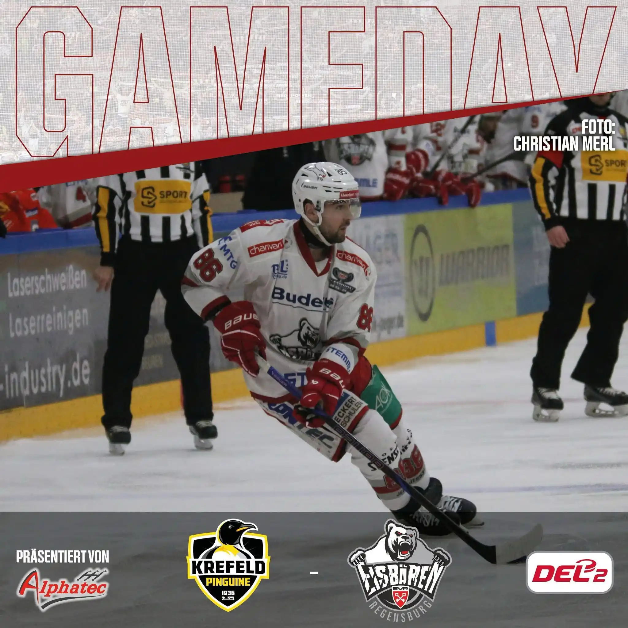 Image from Eisbären Regensburg: 📢 Game Day 🏒🔥 Die Eisbären Regensburg spielen am heute auswärts ge...