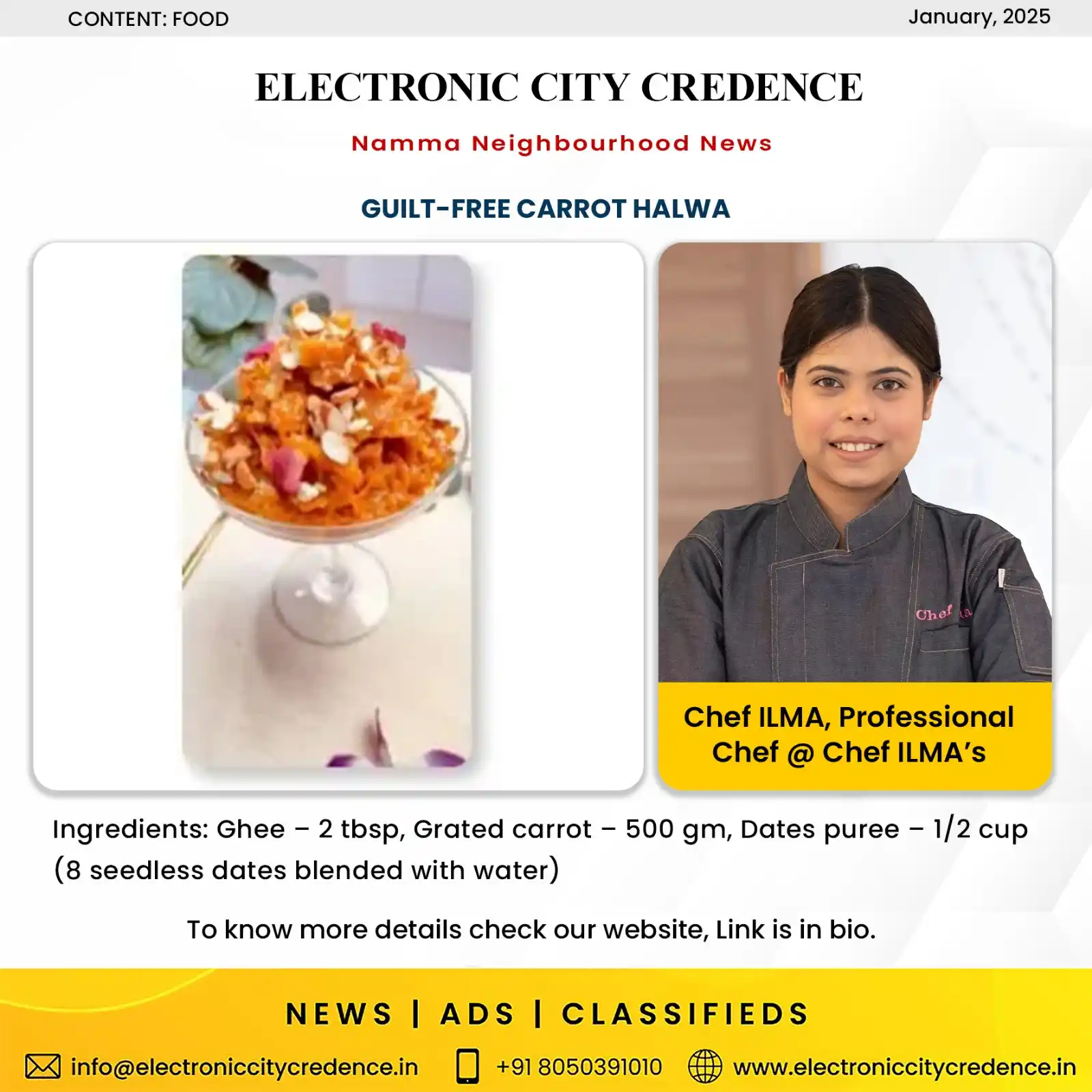 Electronic City Credence post