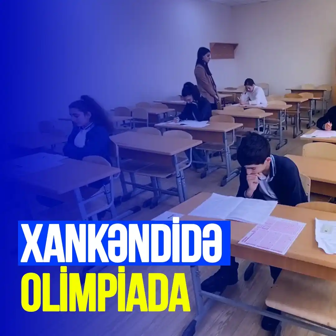 Image from Elm və təhsil media: Xankəndidə ilk dəfə olimpiadanın yarımfinal mərhələsi keçirildi  Bu i...
