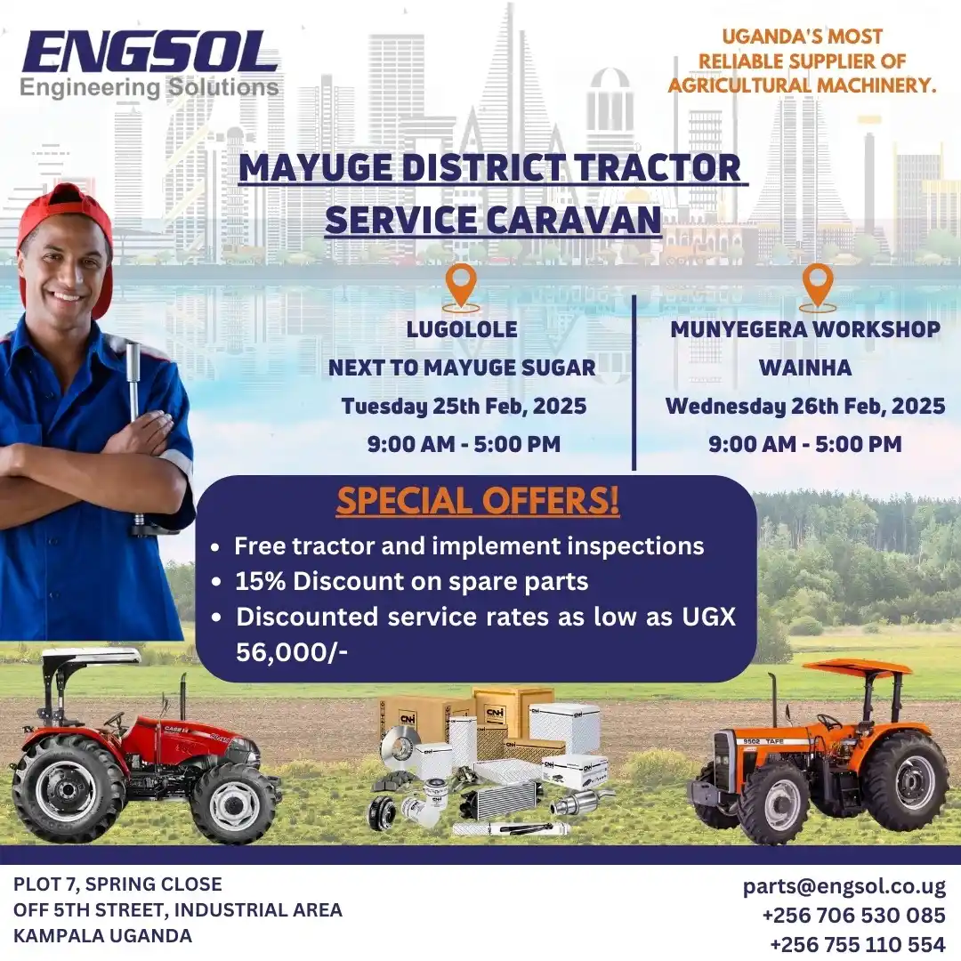Image from 🚜ENGINEERING SOLUTIONS LTD (ENGSOL) UPDATES: 🔧TRACTOR SERVICE CARAVAN! Join us this week at a location near you i...