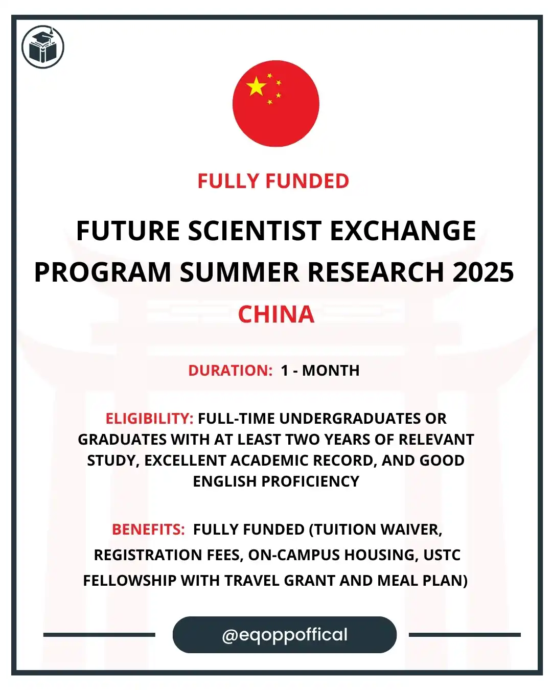 Image from Equal Opportunities: Future Scientist Exchange Program (FuSEP) Summer Research 2025 in Chin...