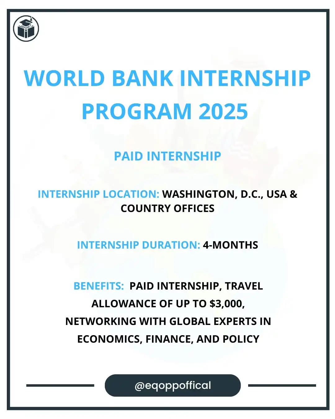 Equal Opportunities post