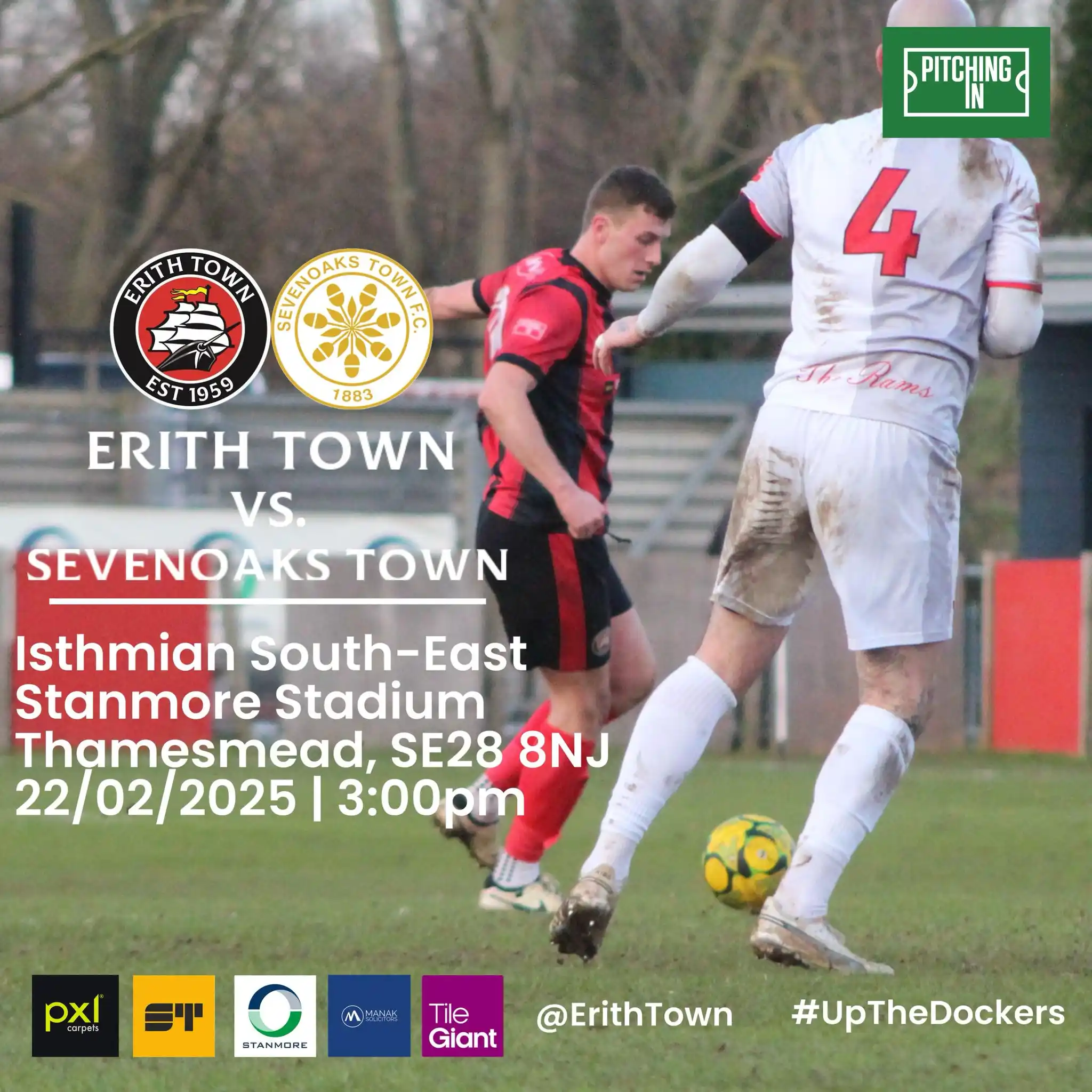 Image from Erith Town FC: 🌳 | NEXT UP This Saturday sees Sevenoaks Town make the short journey...