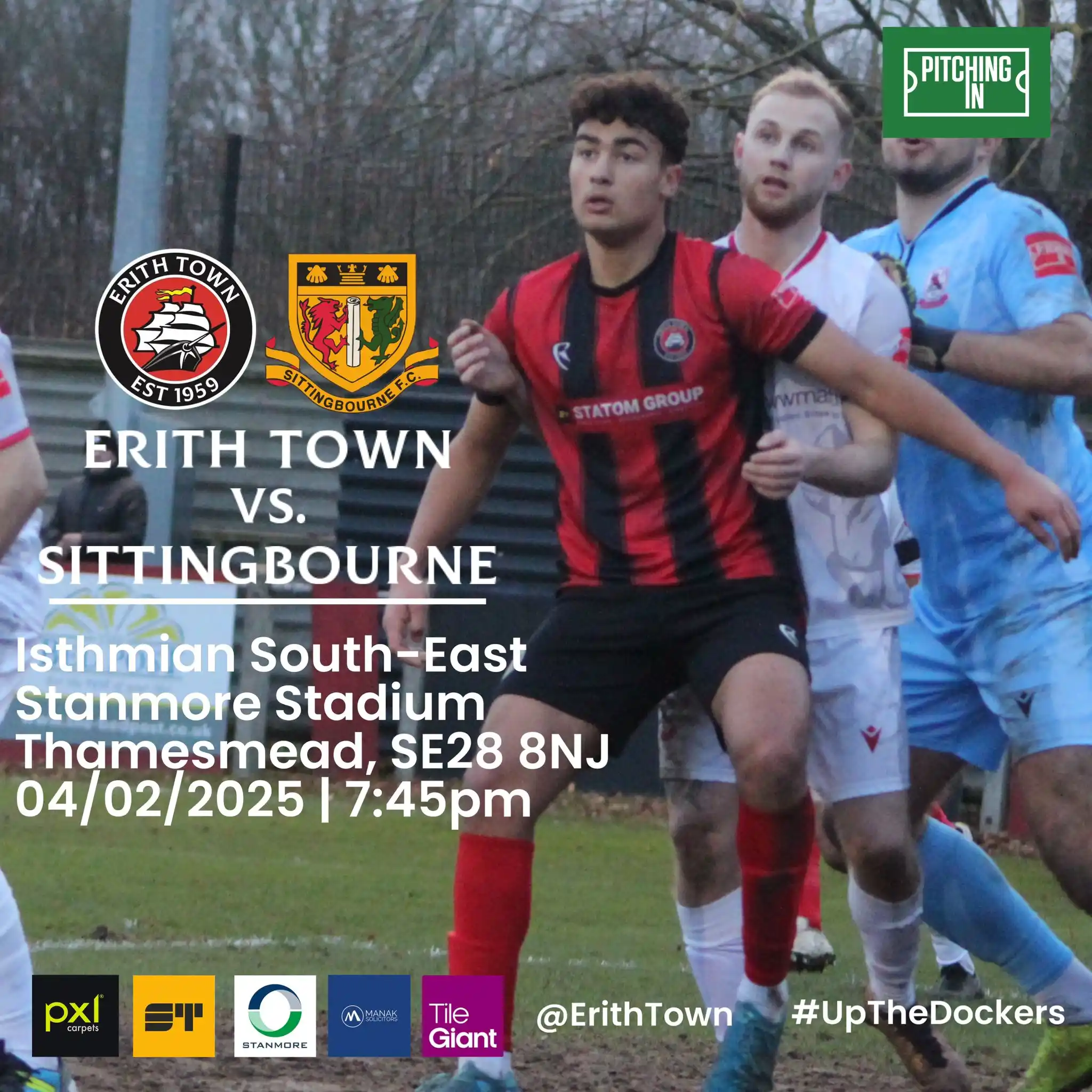 Image from Erith Town FC: 🧱 | NEXT UP It’s the visit of <a class="text-blue-500 hover:underlin...