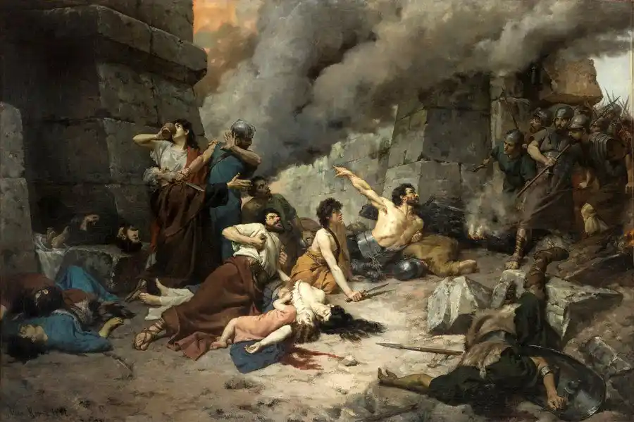 Image from 🇪🇸 Gestas de España 🇪🇸: La conquista de Numancia por los romanos en el 133 a.C. dejó una huell...