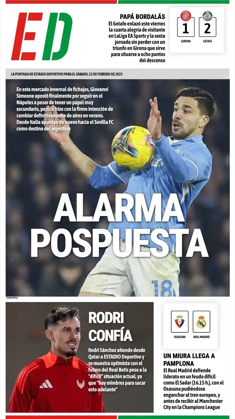 Estadio Deportivo post