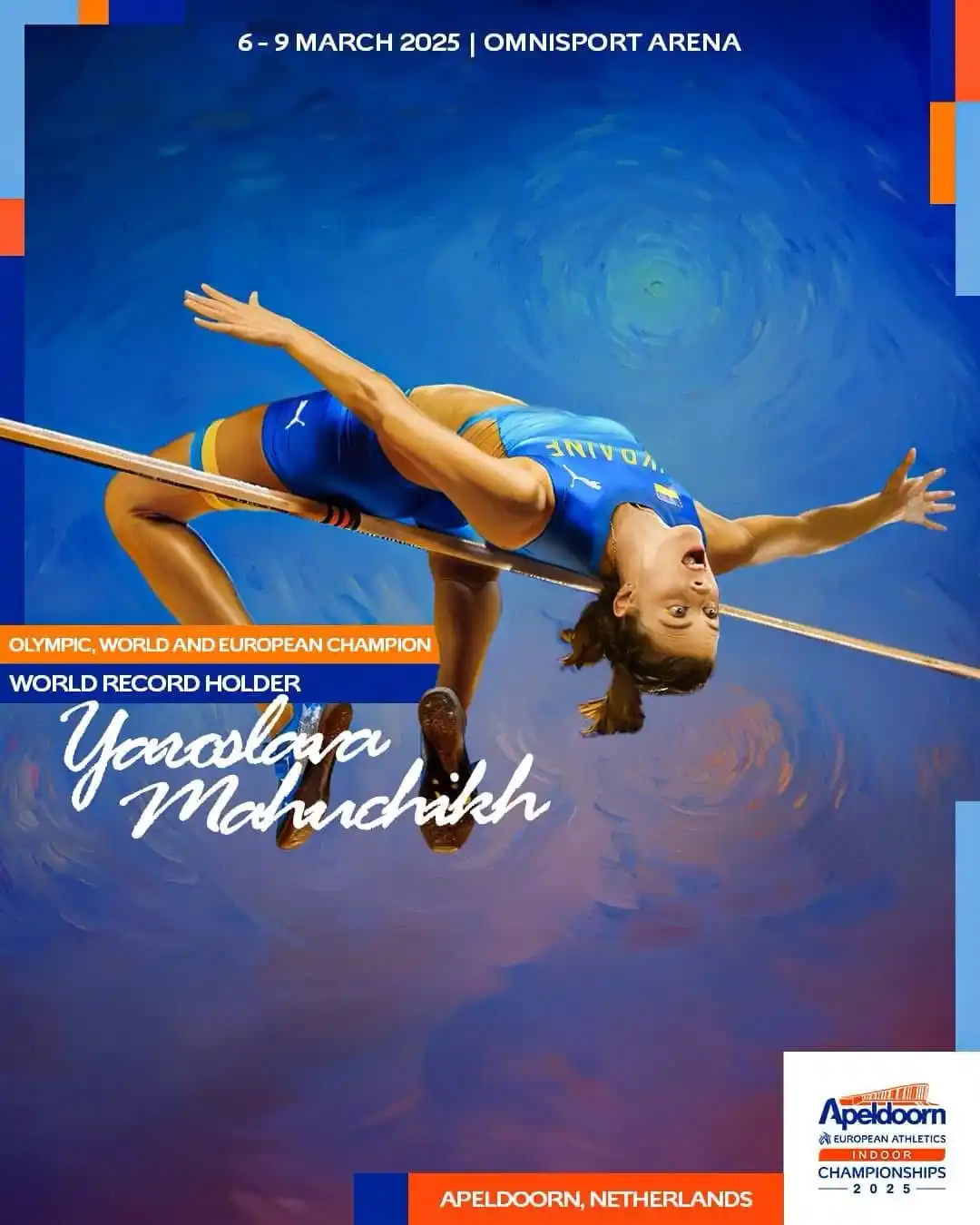 Image from European Athletics: The sky is the limit! ✨ Yaroslava Mahuchikh 🇺🇦 is aiming for a thir...