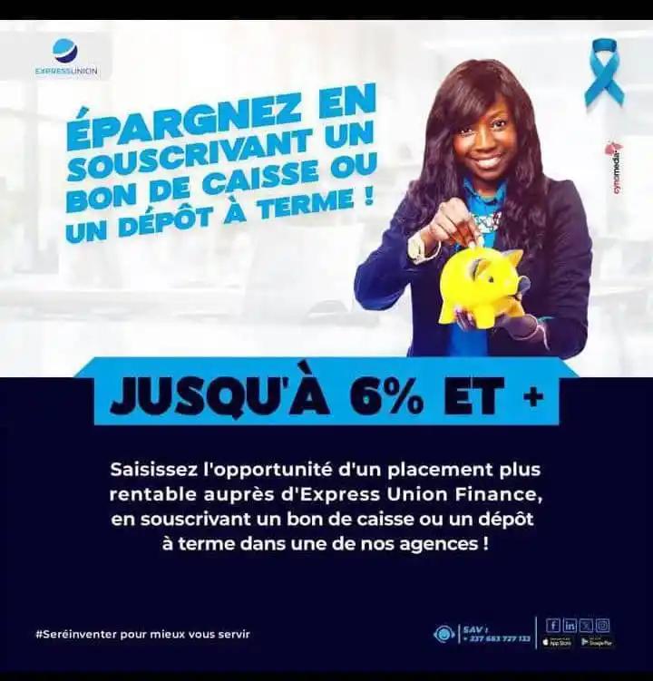 Image from Express Union Finance SA: Épargnez malin👌🏽 # EUF <a class="text-blue-500 hover:underline curso...