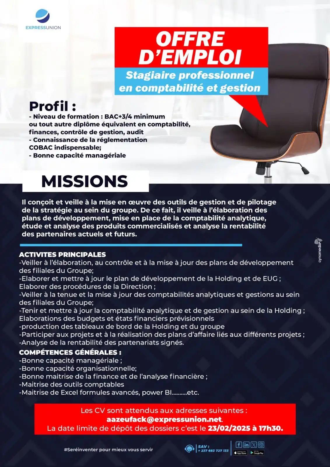 Express Union Finance SA post