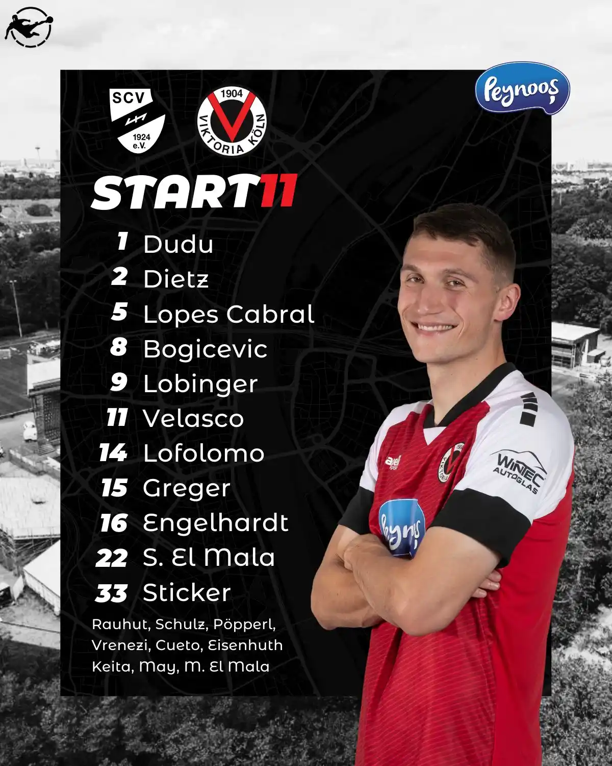 Image from FC Viktoria Köln 1904: Unveränderte erste 1️⃣1️⃣ - so gehen wir <a class="text-blue-500 hover...