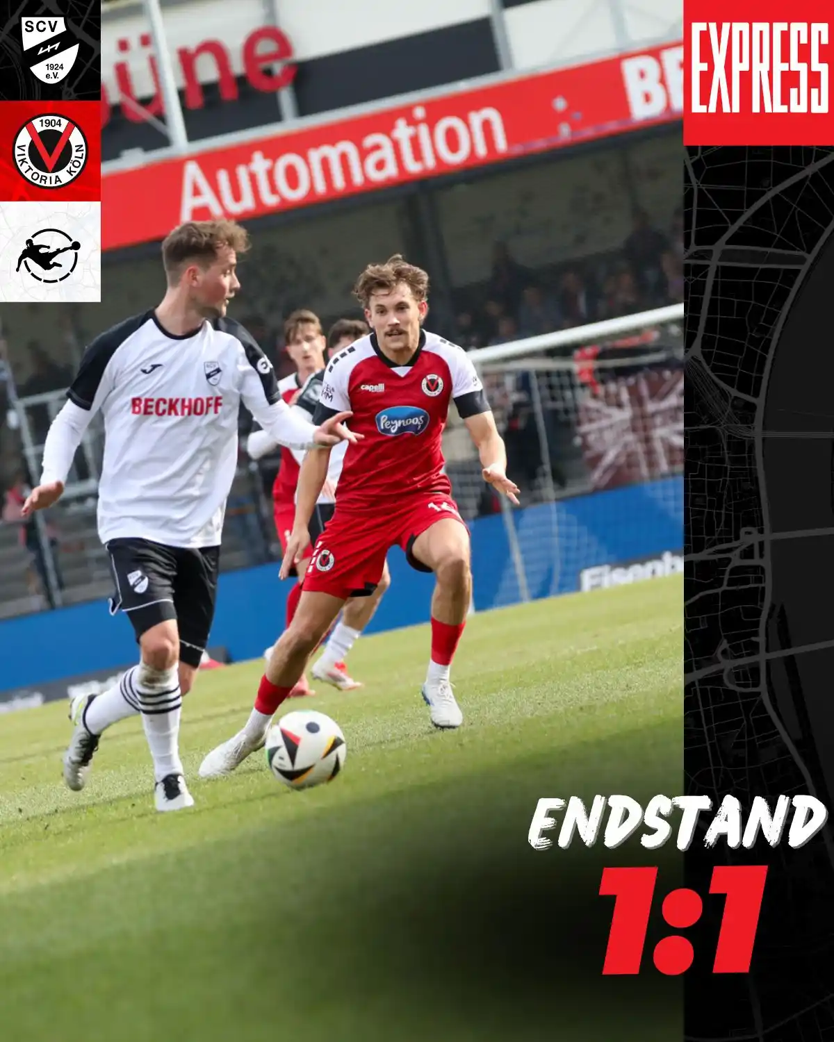 Image from FC Viktoria Köln 1904: Erkämpftes Remis in Verl ➖ ⚽️ _______________ <a class="text-blue-500 ...