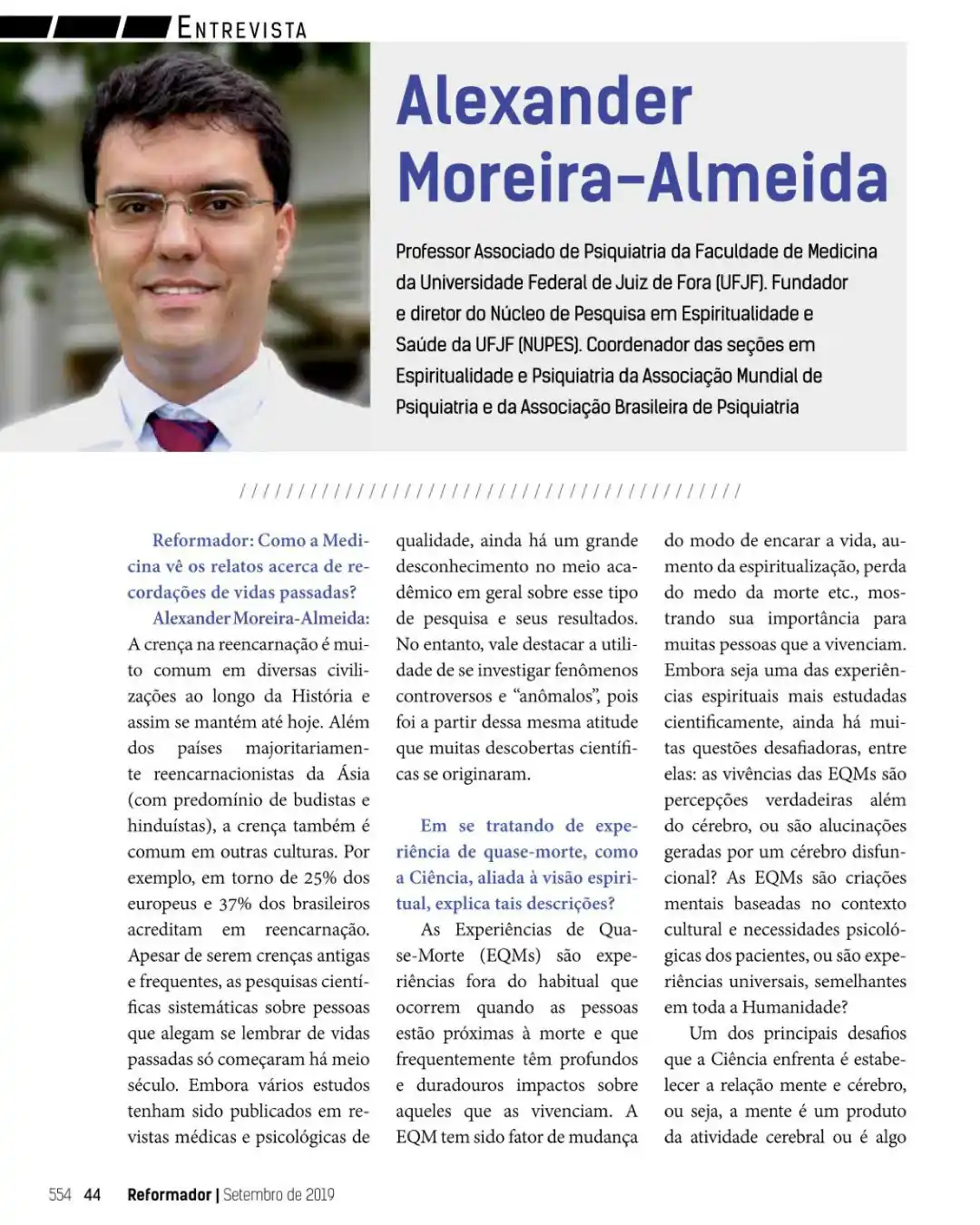 Image from Federação Espírita Brasileira: As pesquisas relacionando genética e mediunidade avançam com o tempo. ...