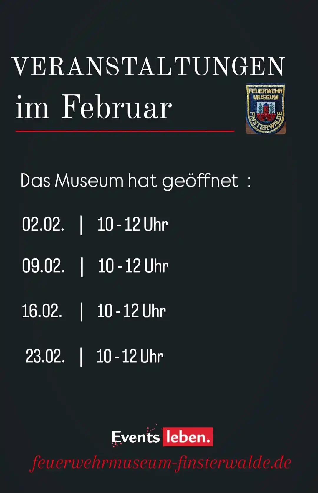 Feuerwehrmuseum Finsterwalde post