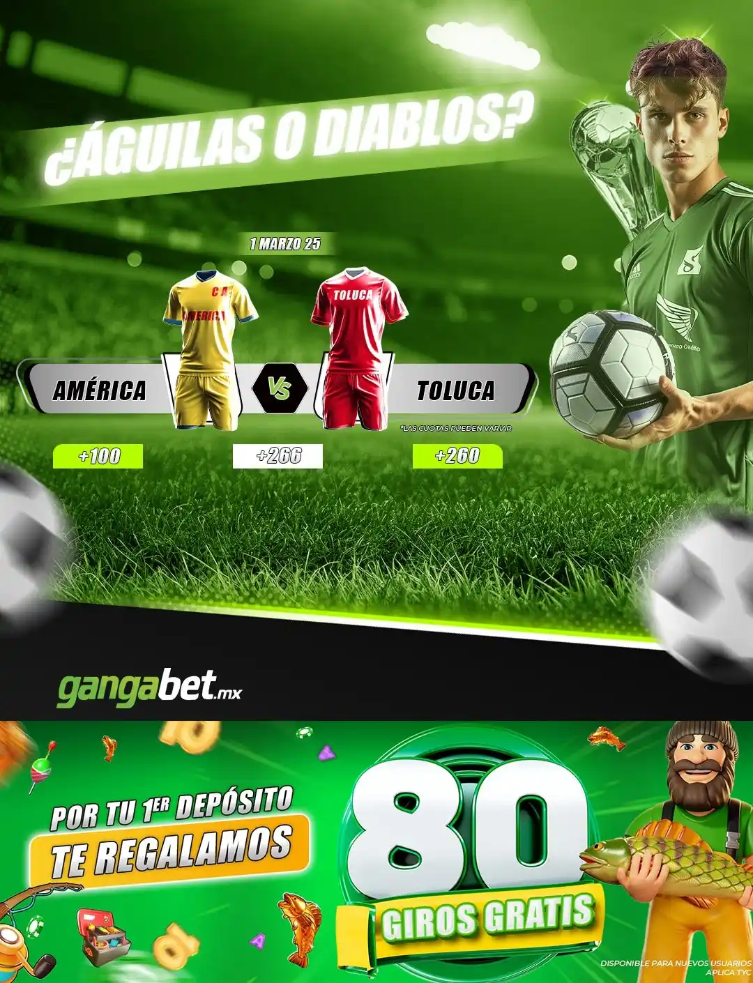 Gangabet México post