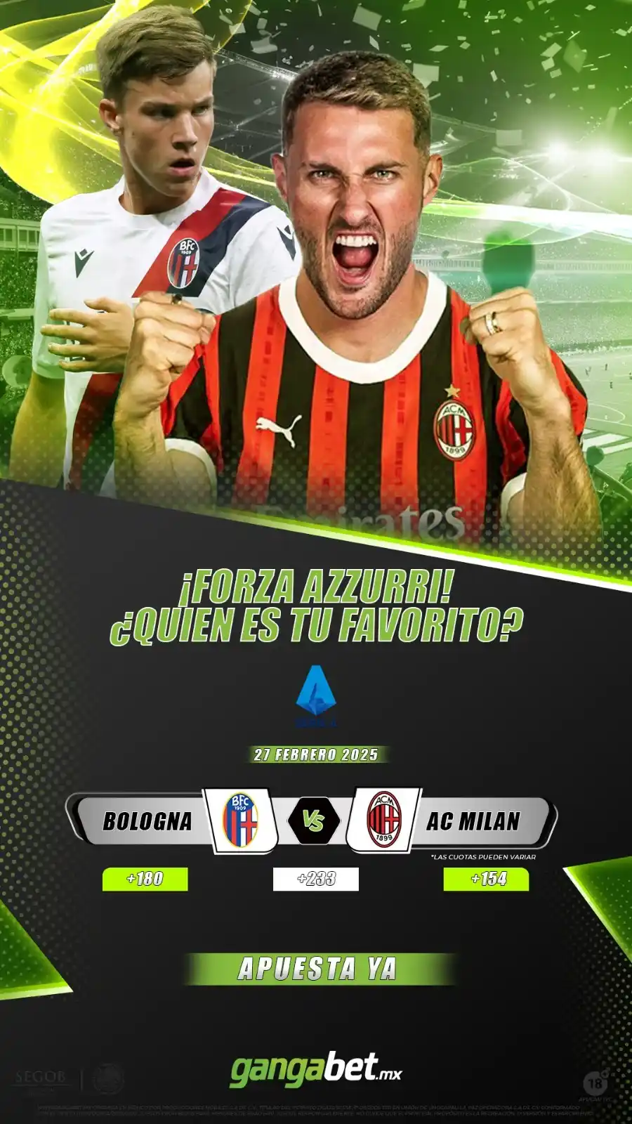 Gangabet México post