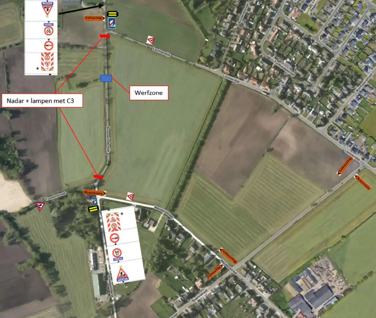 Image from Gemeente Pelt: ⛏️ Er wordt gewerkt op de Broeseinderdijk, meer bepaald op het fietspa...
