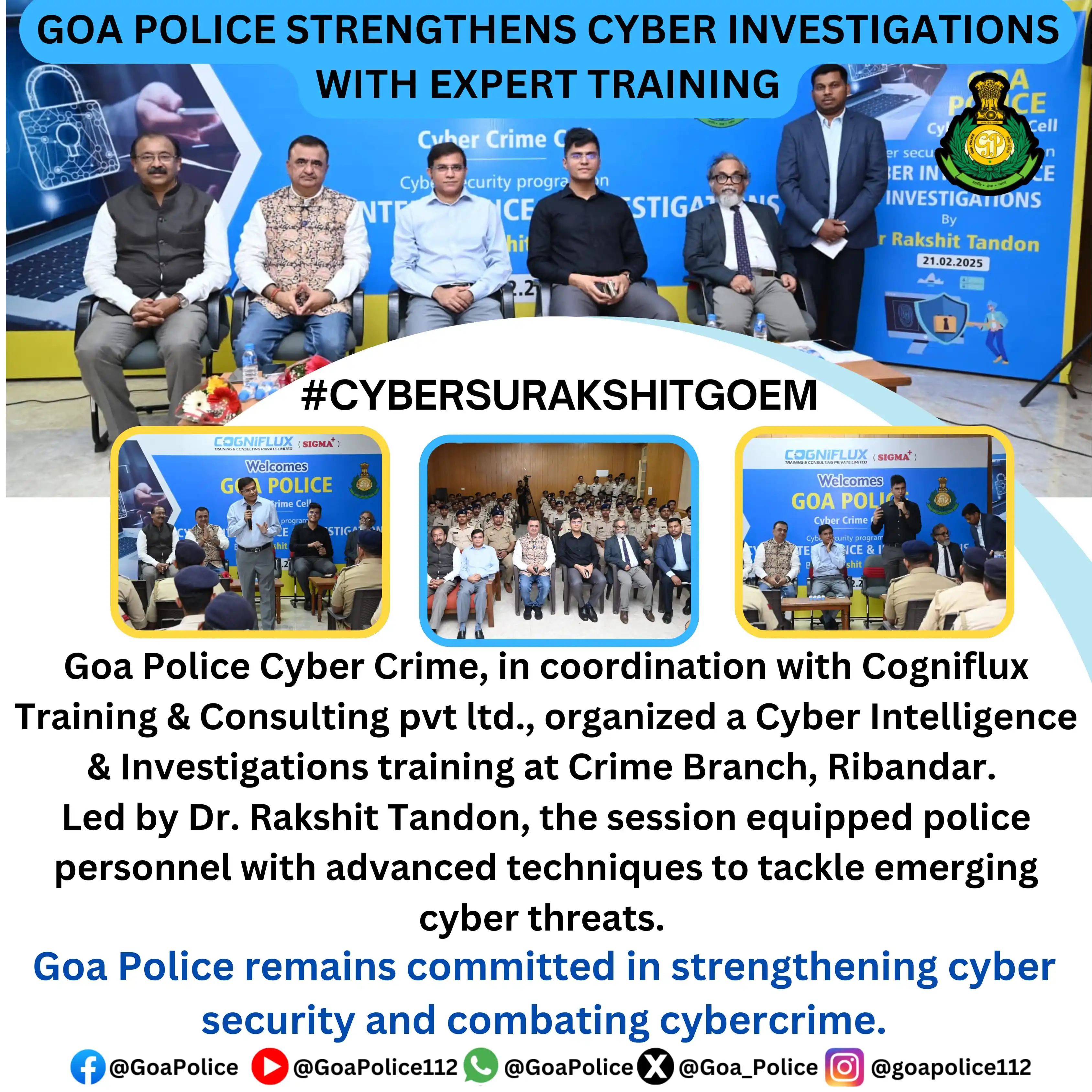 Goa Police post