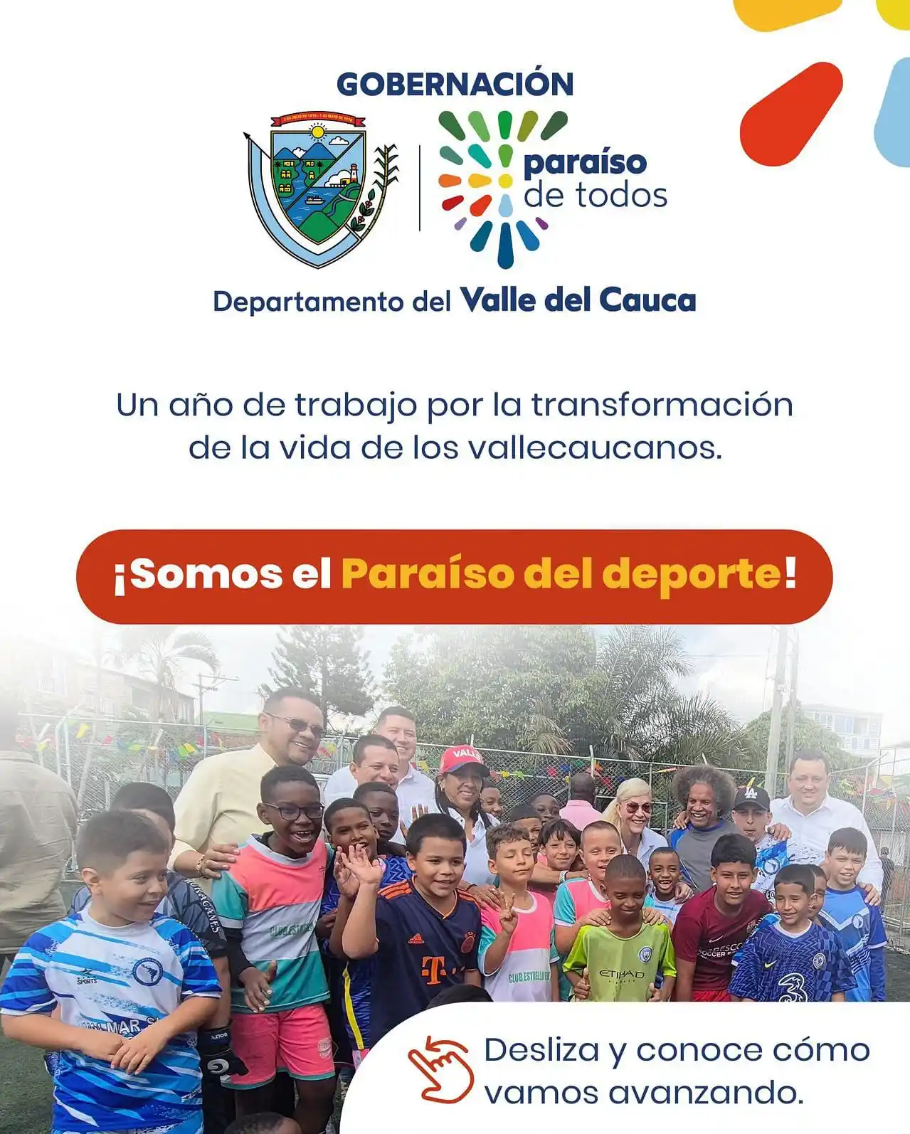 Image from GOBERNACIÓN DEL VALLE OFICIAL: 🌟 *¡Somos un Valle Oro Puro!* 🌟 En la *Gobernación del Valle* rendi...