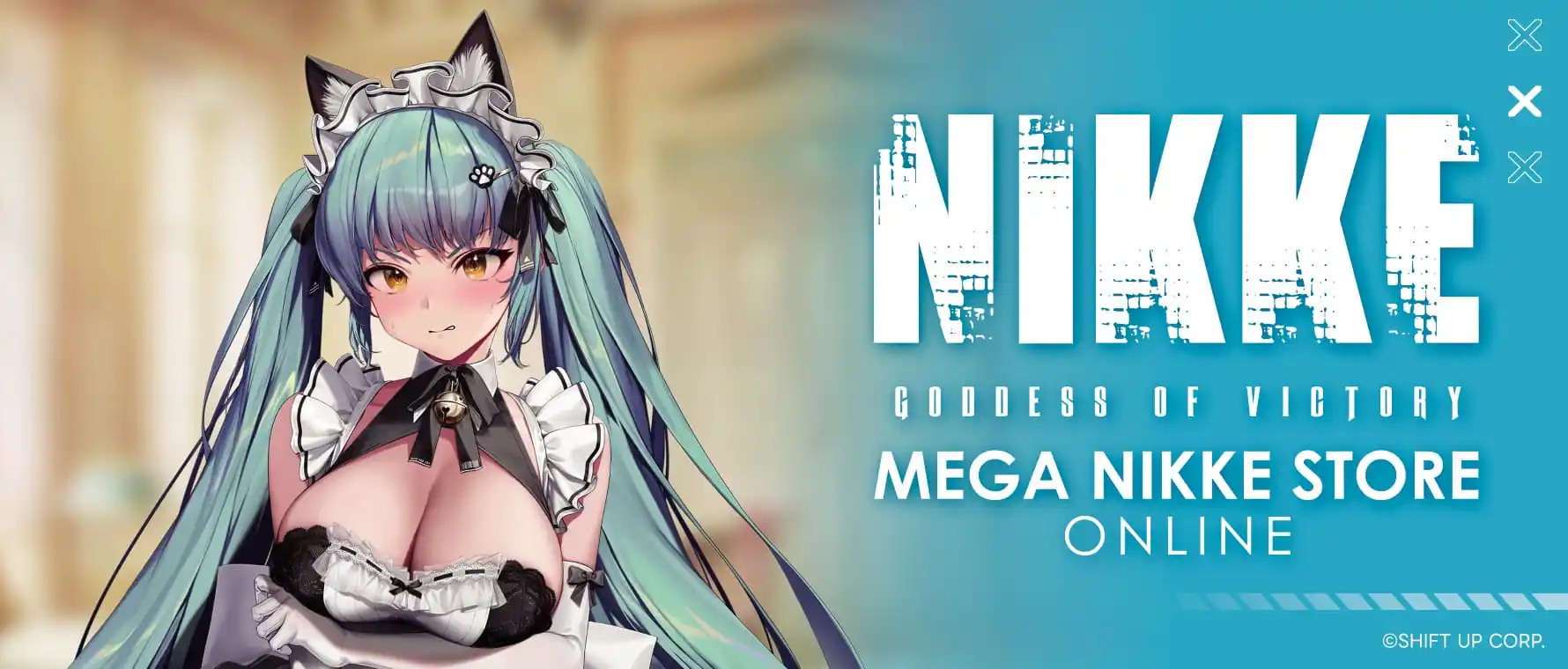 Image from GODDESS OFVICTORY:NIKKE: 【MEGA NIKKE STORE オンライン】 店舗へのご来店が難しい……! そんな時でもMEGA NIKKE STORE 限定商品をオ...