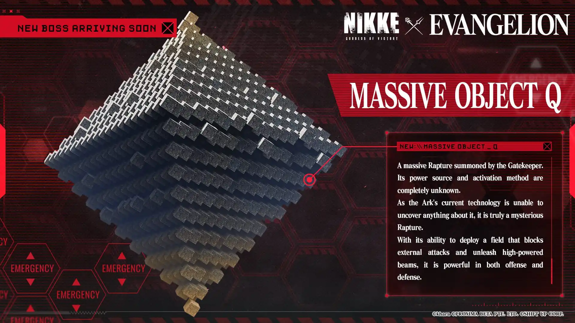 Image from GODDESS OFVICTORY:NIKKE: 【New Rapture Introduction - Massive Object Q】 <a class="text-blue-500...