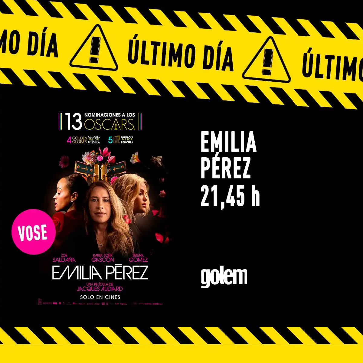 Golem Madrid post