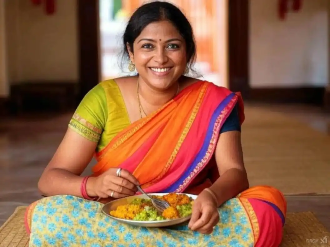 Image from GouthamaISM: • అందుకే నేలపై కూర్చొని తినాలట!  ఈరోజుల్లో నేల మీద కూర్చొని భోజనం చేసే...
