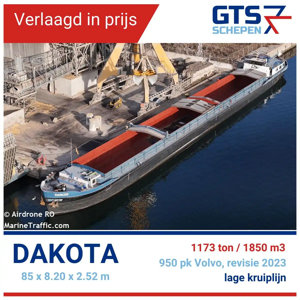 GTS Schepen / Scheepsmakelaar GTSschepen.nl / Shipbroker  post