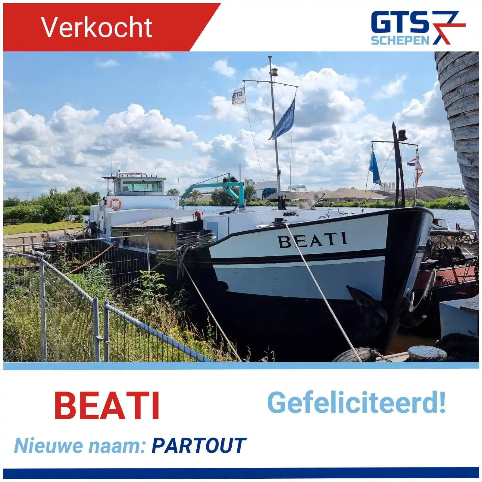 GTS Schepen / Scheepsmakelaar GTSschepen.nl / Shipbroker  post