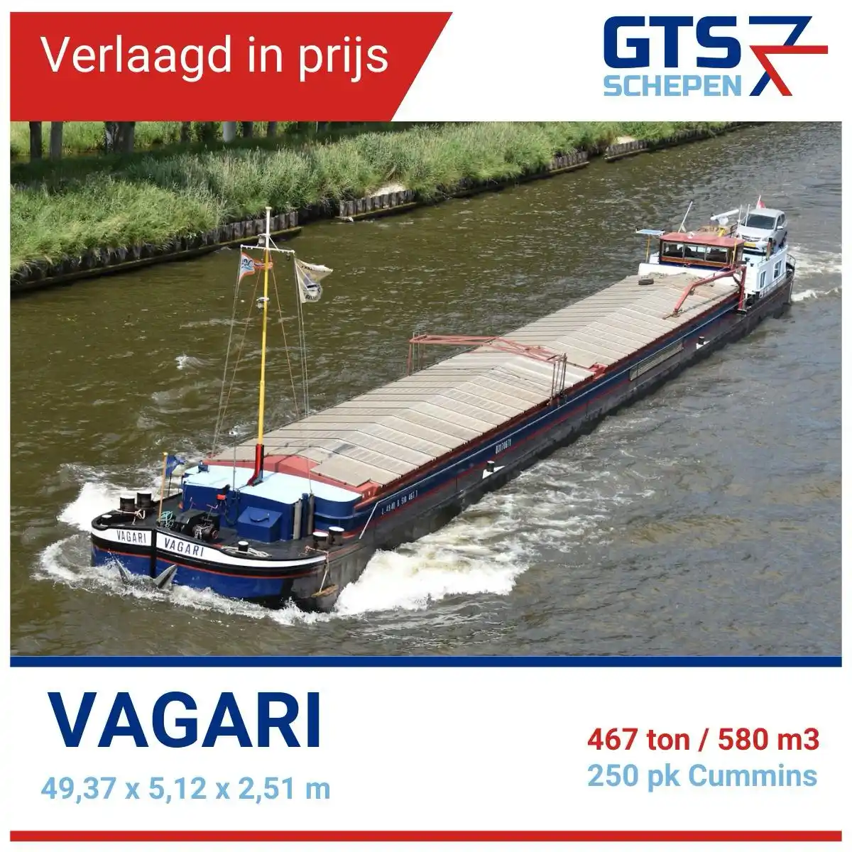 GTS Schepen / Scheepsmakelaar GTSschepen.nl / Shipbroker  post