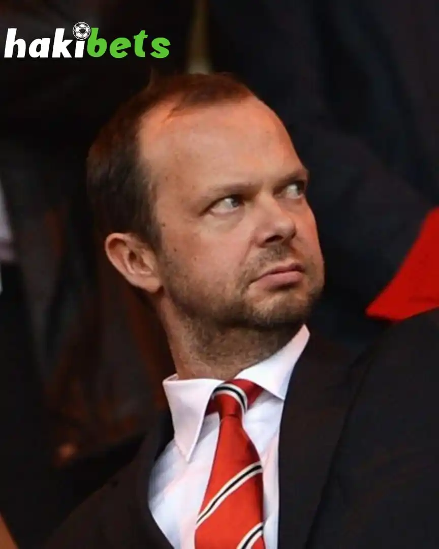 Image from Hakibets Kenya: 🚨 NEW: Former Manchester United chief Ed Woodward has been informally...