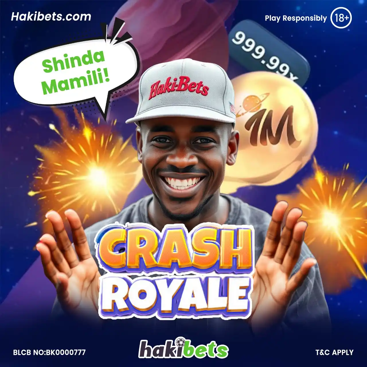Image from Hakibets Kenya: 🔥 Crash Royale – Your Chance to Win BIG! 💰🎯 Don’t miss out on the ...