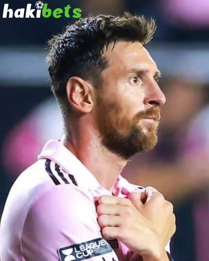 Image from Hakibets Kenya: 🚨🇺🇸 Messi: “We at Inter Miami want to win titles. That’s the target...