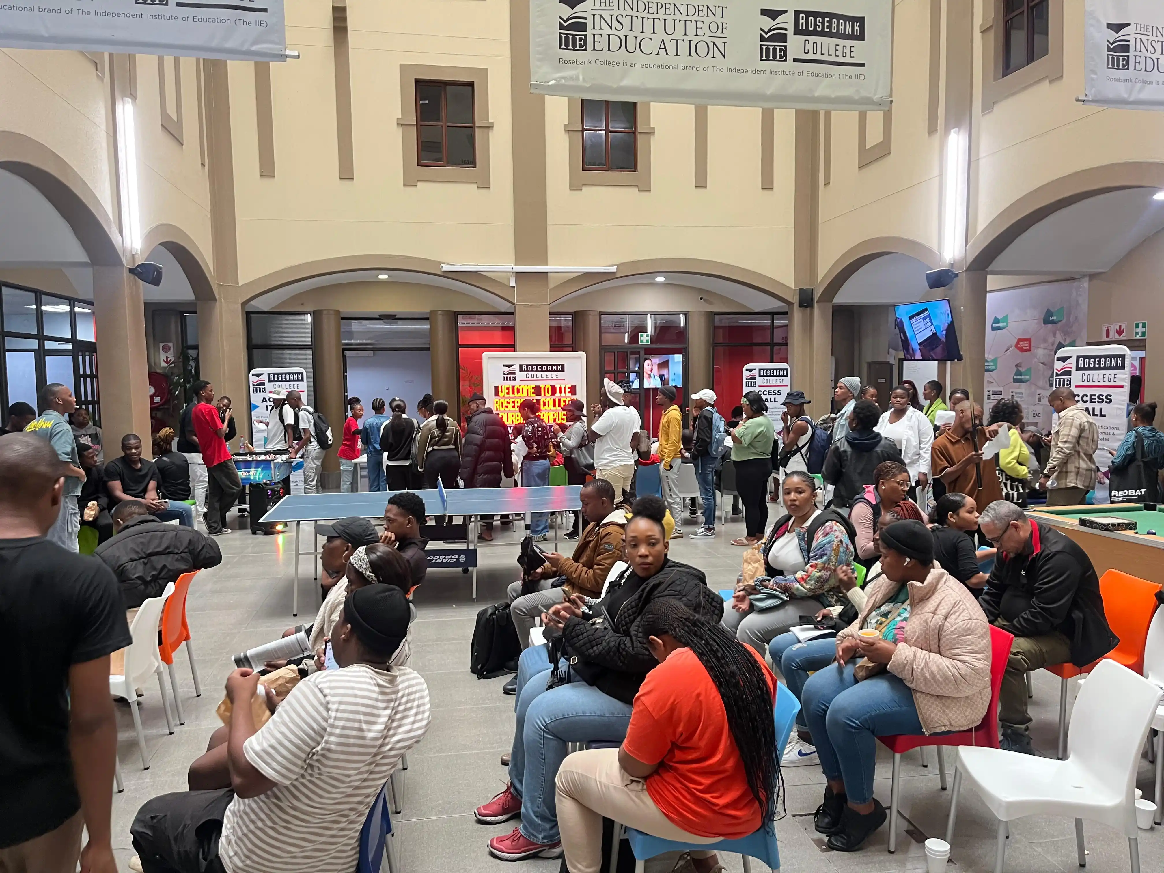 Image from IIE Rosebank College: Orientation Week | We kicked off Day 1 off Orientation Week at IIE Ros...