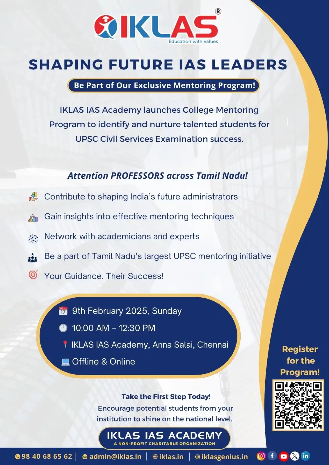 IKLAS IAS ACADEMY post