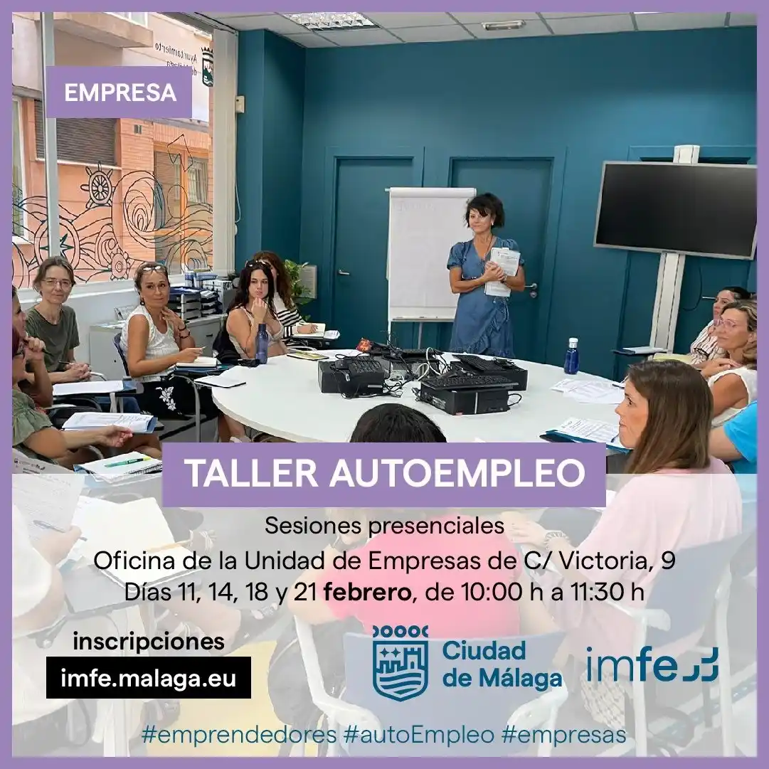 Image from IMFE | Ayuntamiento de Málaga: 💡 El próximo martes 11 de febrero comenzamos nuestro <a class="text-b...