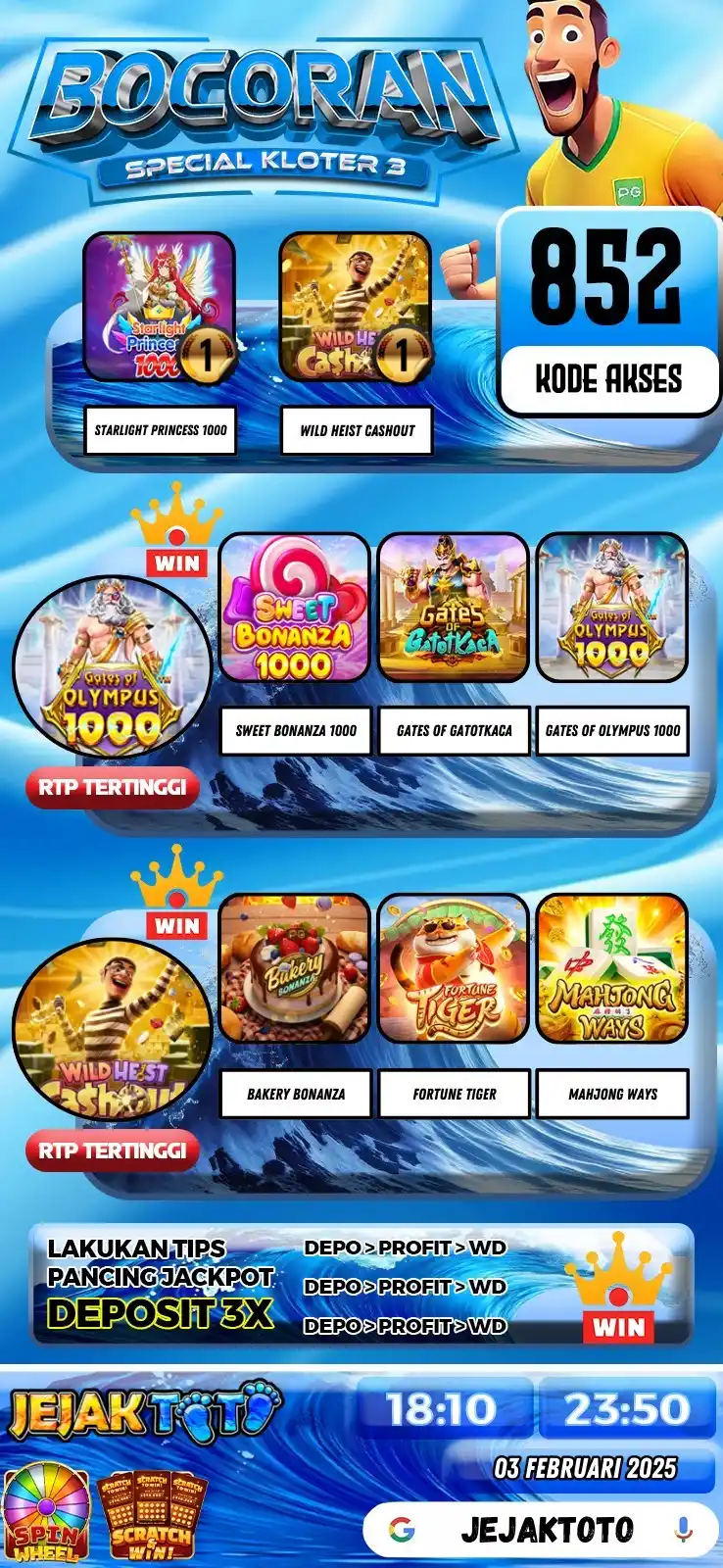 INFO GACOR JEJAKTOTO post