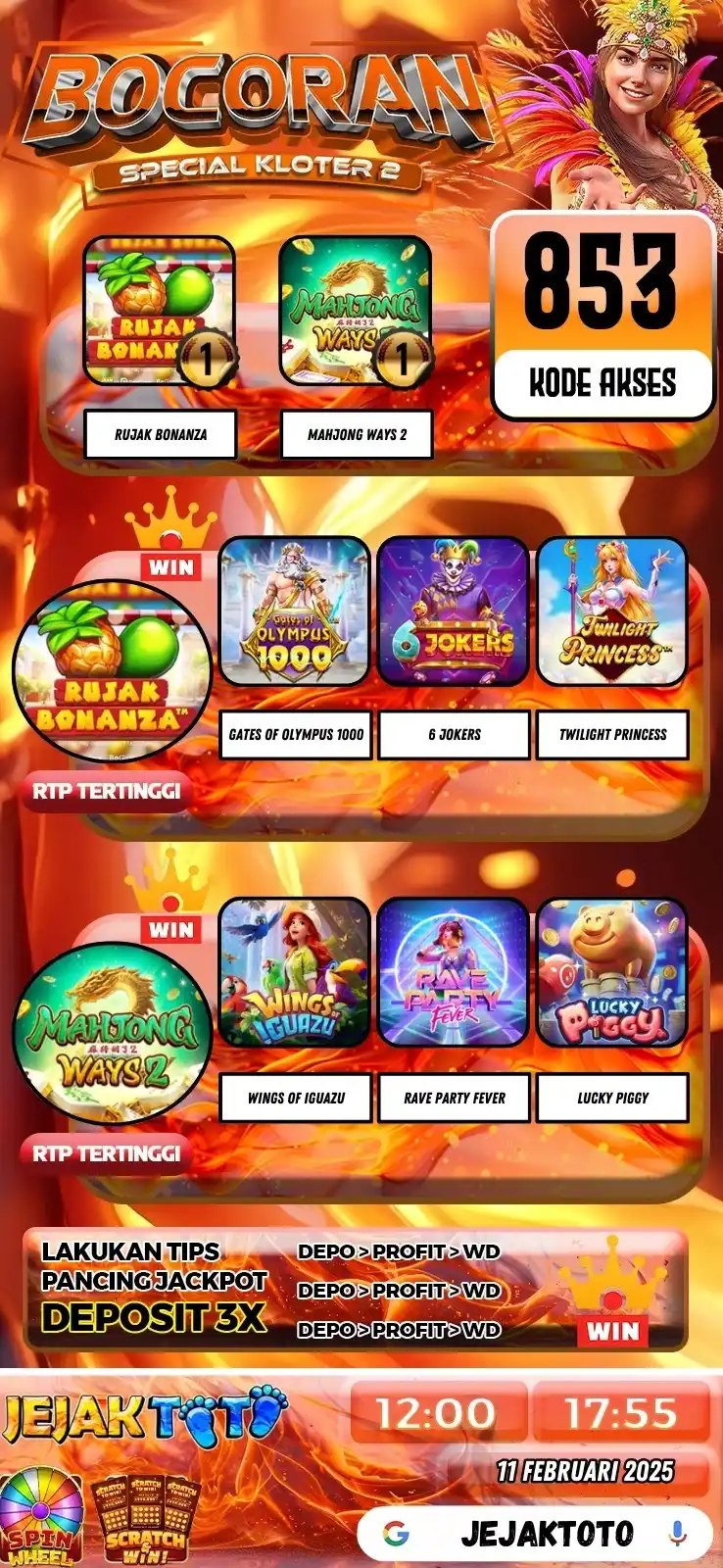 INFO GACOR JEJAKTOTO post