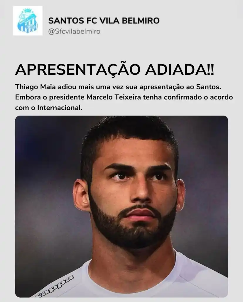 INFO | SANTOS FC ⚪️⚫️ post