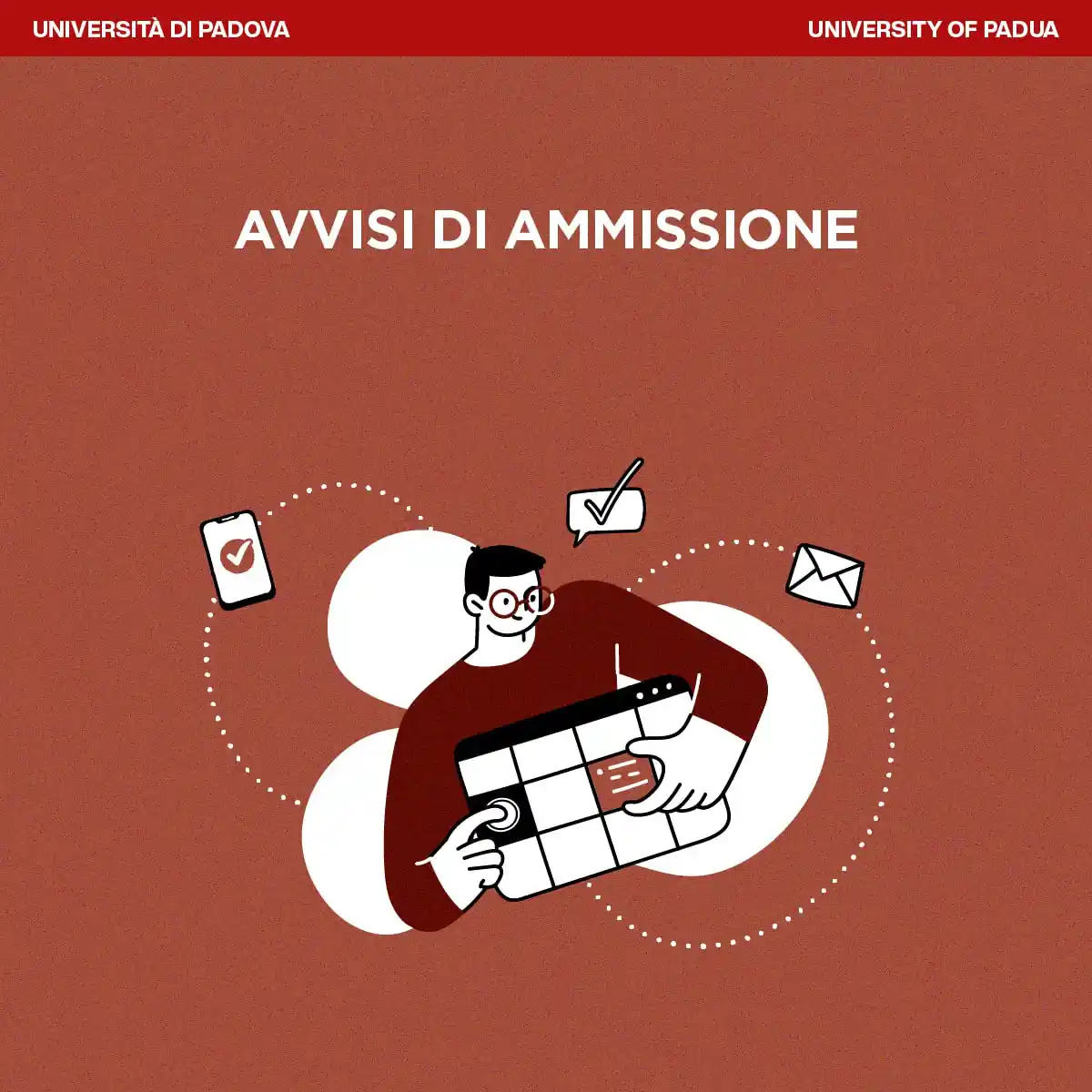 Image from Info student Unipd: 🎓 Sono online i bandi e gli avvisi di ammissione per le lauree magist...