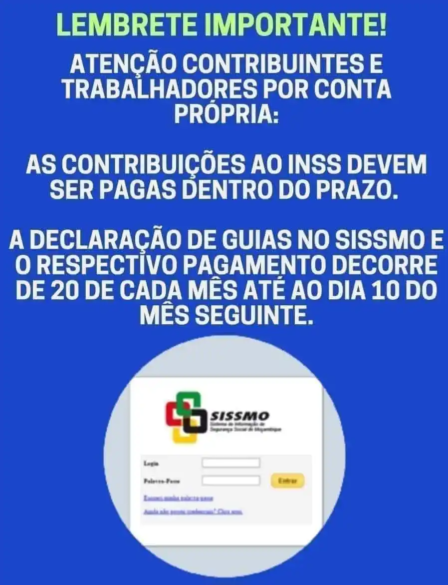 INSS MOÇAMBIQUE post