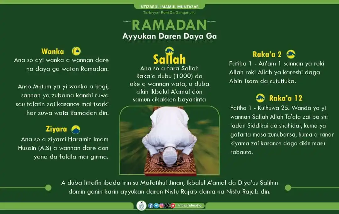 Image from Intizarul Mahdi: 📸 RAMADAN KAREEM  AYYUKAN DAREN DAYA  <a class="text-blue-500 hover:u...