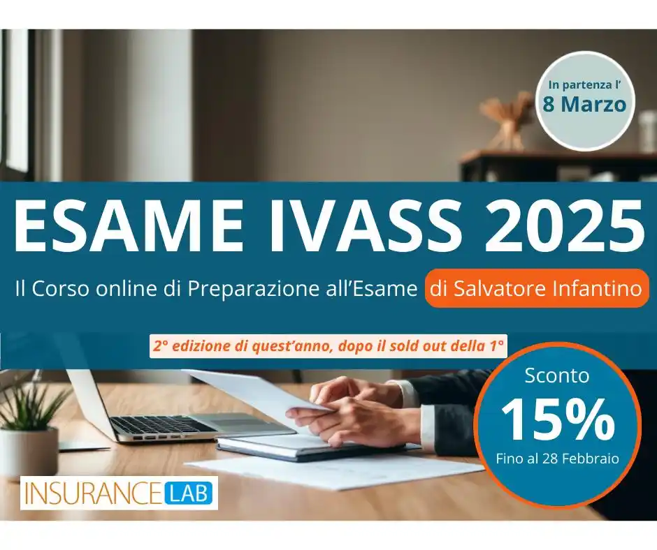 Image from IO Assicuro: 📢 Preparati al meglio per l'Esame IVASS 2025! Corso di preparazione ...